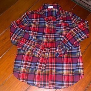Girls Plaid Shirt  